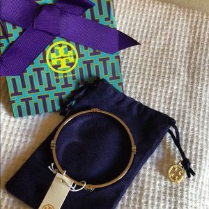 SILVER 💎 TORY BURCH BANGLE BRACELET